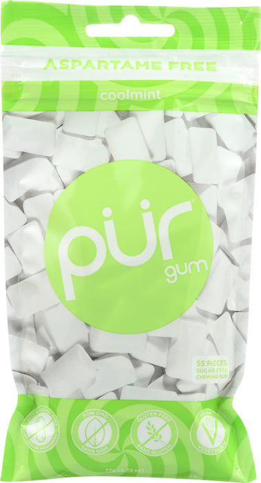 A mild and sweet fusion of mint for the ultimate cooling sensation!
This aspartame free and sugar free gum has mild and sweet fusion of smooth and cooling mint. Keep your breath fresh with an icy minty burst of flavor.