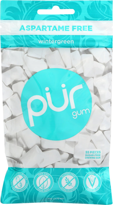 PUR: Gum Wintergrn 55 Pieces, 2.72 oz