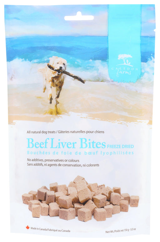 CALEDON FARMS: Beef Liver Bites, 5.3 oz