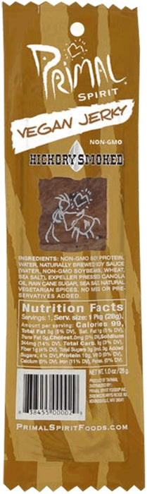 our Primal Strips are also the favorite of protein hungry bikers, climbers, and outdoors people. Look beyond snacking and try cutting them up in salads, stir frys, and burritos, or even served hot on sandwiches. Kids love them in their lunch boxes and as mid-day snacks.
Primal Strips are delicious, healthy, meat alternative snacks providing the positive health benefits of Soy, Seitan and Shiitake Mushrooms, all with full meaty satisfaction.