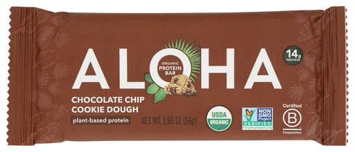 ALOHA: Bar Chocolate Chip Cookie Dough, 1.98 oz