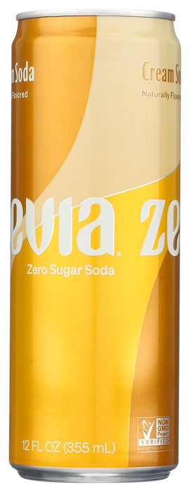 ZEVIA: Cream Soda, 12 fo