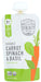 SERENITY KIDS: Pouch Organic Carrots Spinach, 3.5 oz