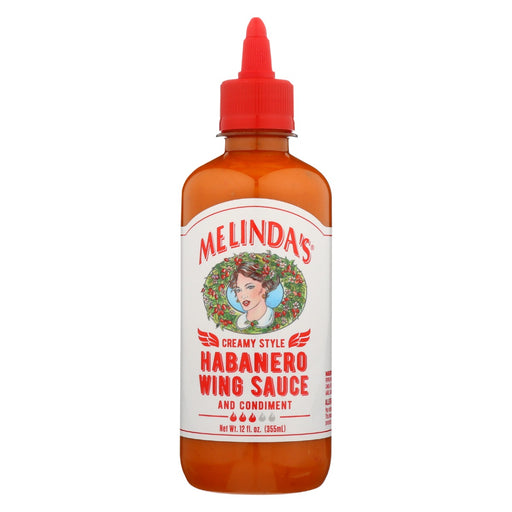 Our philosophy is simple. Heat and flavor mean everything. In Melinda's Kitchen, Creamy Style Habanero Wing Sauce and Condiment is crafted to be a table sauce and a coating for all things buffalo. We blend fiery hot habaneros with a bit of cayenne to make the most irresistibly spicy and tangy sauce you've ever slathered on a chicken wing.