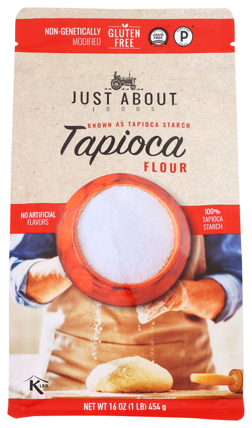 JUST ABOUT FOODS: Tapioca Flour, 1 lb