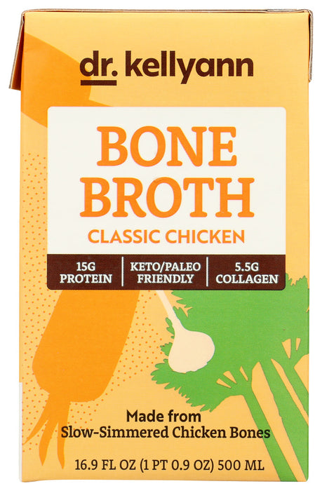 DR. KELLYANN: Broth Bone Chicken, 16.9 fo - No Brand For Less 