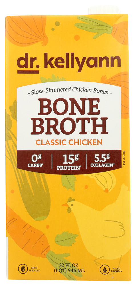 DR. KELLYANN: Bone Broth Chicken Classic, 32 oz