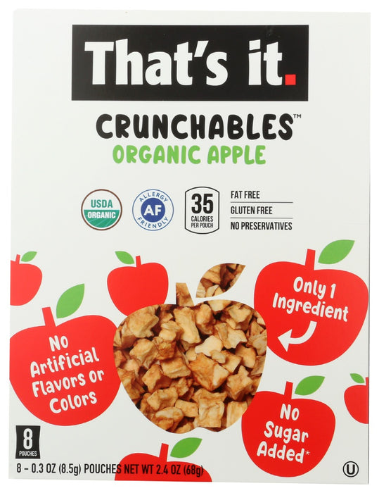 THATS IT: Crunchables Organic Apple, 2.4 oz