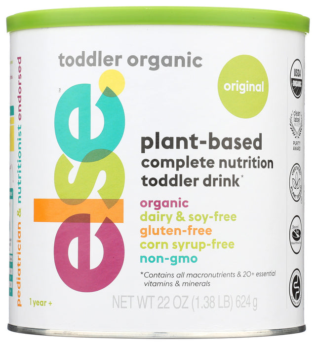 ELSE NUTRITION: Plant Based Complete Nutrition for Toddlers, 22 oz