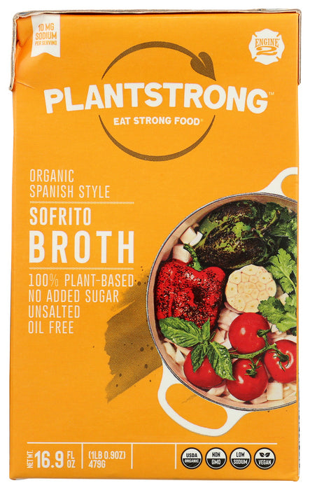 PLANTSTRONG: Spanish Sofrito Broth, 16.9 fo