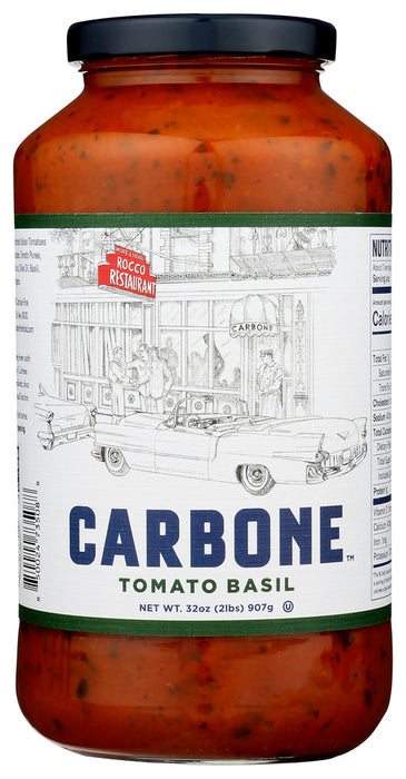 CARBONE: Sauce Tomato Basil, 32 oz