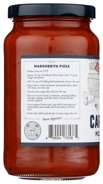 CARBONE: Original Pizza Sauce, 14 oz