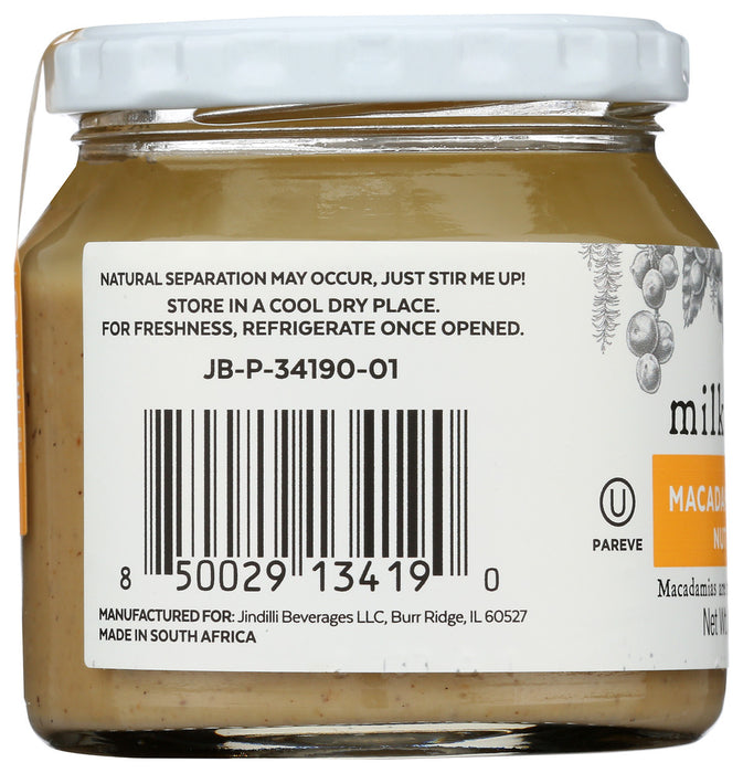 MILKADAMIA: Macadamia and Honey Nut Butter, 8.8 oz