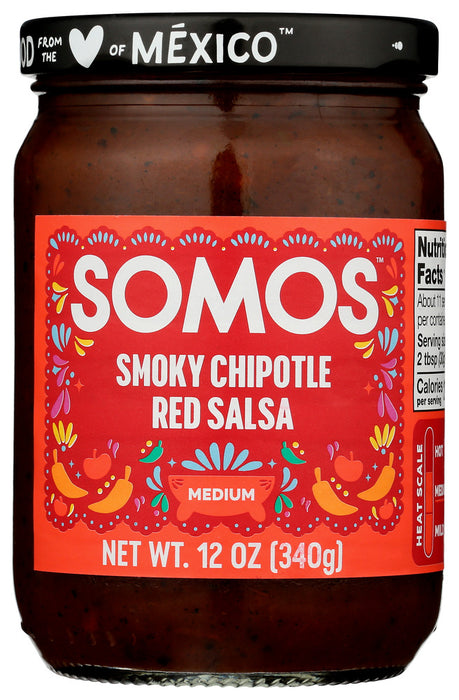 SOMOS: Smoky Chipotle Red Salsa, 12 oz