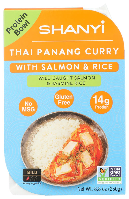 SHANYI: Thai Panang Curry with Salmon and Rice, 8.8 oz