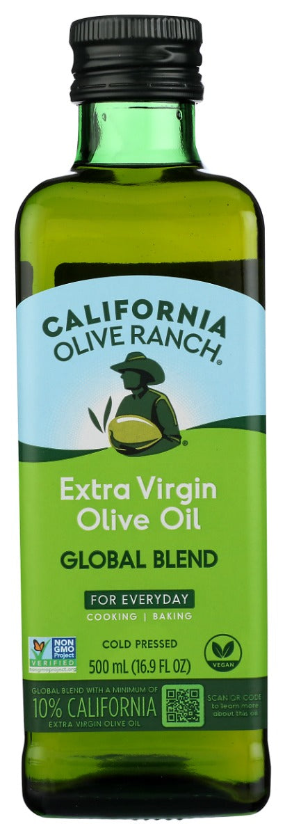 CALIFORNIA OLIVE RANCH: Global Blend Medium Extra Virgin Olive Oil, 16.9 fo