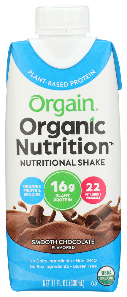 Our Vegan Protein Shakes are great for anyone managing their weight or looking for an easy, all-in-one organic meal replacement full of vitamins and nutrients &ndash; that tastes great. One, ready-to-drink vegan shake contains 16g of organic protein, an organic fruit and veggie blend, organic brown rice, hemp, chia and flax! What doesn't it have? Soy, gluten and GMOs.
If you're looking for a dairy free protein shake to help fuel your day, we think you've just found it.