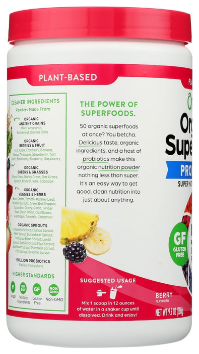 ORGAIN: Superfoods Berry Org, 0.62 lb