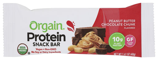 ORGAIN: Bar Protein Peanut Butter Chocolate, 1.4 oz