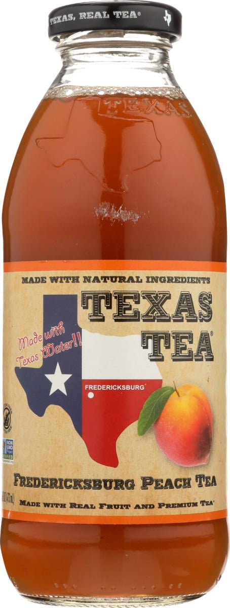 TEXAS TEA: Fredericksburg Peach Tea, 16 fo