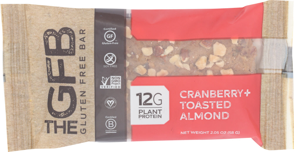 THE GFB: Cranberry Toasted Almond Bar, 2.05 oz