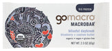 GOMACRO: BAR CASHEW BLUEBERRY (2.300 OZ)
Our newest fan-favorite is a high-protein blend of creamy cashew butter and organic blueberries.
Like beams of golden light pouring over our family farm each morning, our Blissful Daybreak MacroBar will leave you feeling refreshed, rejuvenated and ready to take on the day. Our blend of organic blueberries, plant-based protein and creamy cashew butter create a splash of sunshine in every bite.