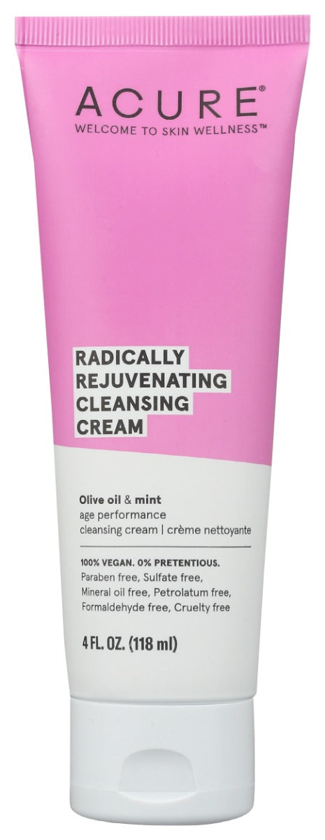 With argan oil &amp; mint, for age performance.&nbsp;This foaming, creamy facial cleanser features the moisturizing benefits of organic Moroccan argan oil, olive oil and cocoa butter and the soothing deep cleanse of mint. It easily removes makeup, dirt and impurities from your pores while keeping hydration plentiful and your skin looking refreshed!