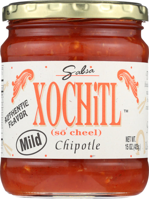 XOCHITL: Chipotle Salsa Mild, 15 oz