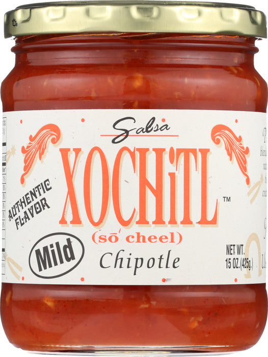 XOCHITL: Chipotle Salsa Mild, 15 oz