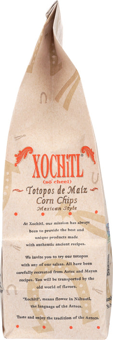 XOCHITL: Chips Corn No Salt, 12 oz