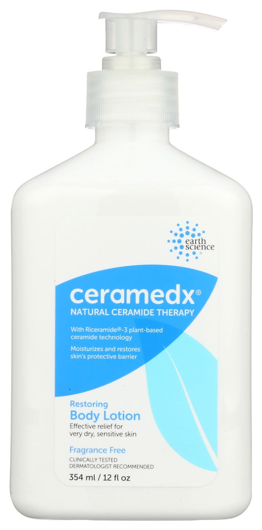 This restoring body lotion keeps skin soft and comfortably moisturized. It contains our exclusive Riceramide-3 technology, a blend of plant-based ceramides, natural essential fatty acids and cholesterol, as well as rich, soothing emollients and hyaluronic acid to help nourish chronically dry skin. Used regularly, it renews skin by helping to improve its moisture retaining capacity, returning skin to a healthier condition.