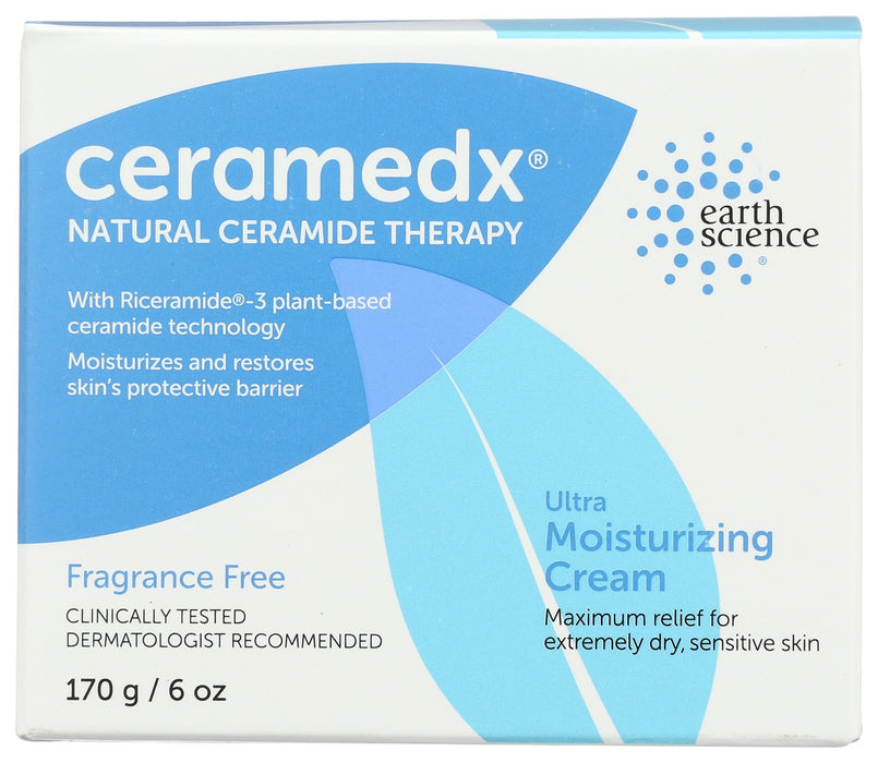 This intensive cream for the body relieves, soothes and protects even the most severely dry skin. It contains our exclusive Riceramide-3 blend of plant-based ceramides, natural essential fatty acids and cholesterol, combined with soothing emollients and hyaluronic acid to help relieve chronically dry skin.