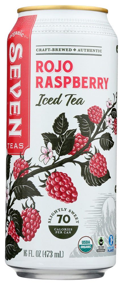 SEVEN TEAS: Rojo Raspberry Iced Tea, 16 fo