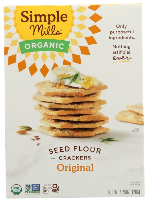 SIMPLE MILLS: Cracker Seed Original, 4.25 oz