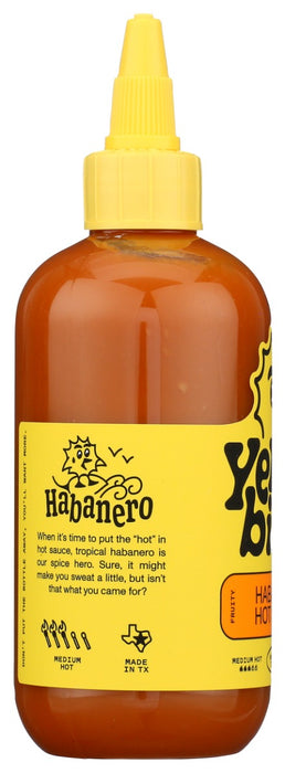 YELLOWBIRD SAUCE: Habanero Chili Sauce, 9.8 oz