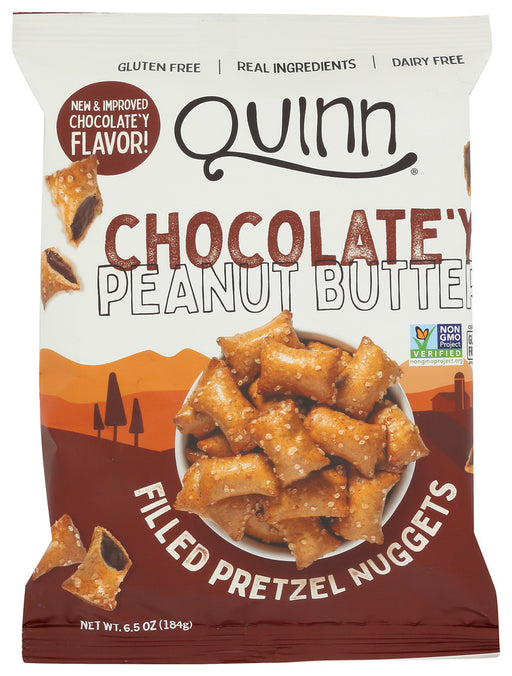 QUINN: PRETZEL NUG PB CHOC FLD (6.500 OZ)