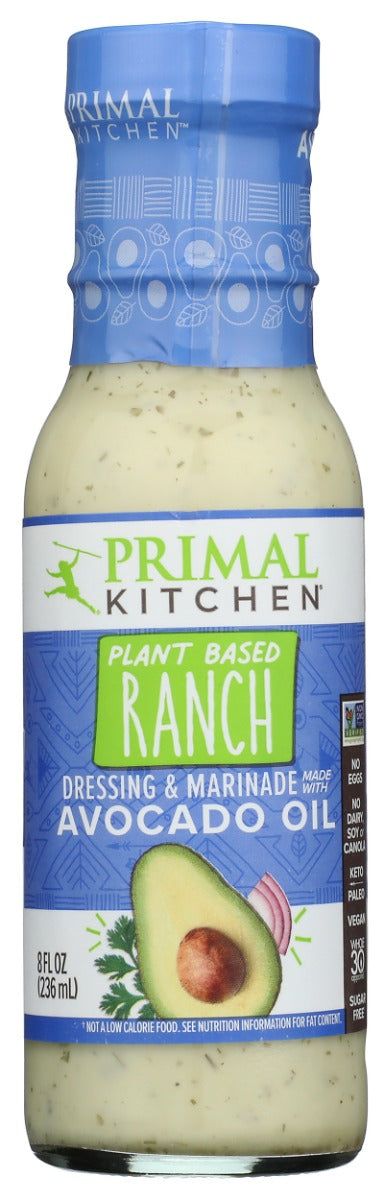 PRIMAL KITCHEN: Dressing Vg Rnch Avcd Df, 8 fo