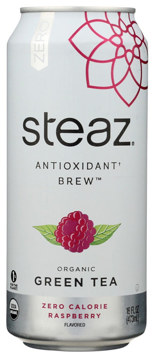 STEAZ: Zero Calorie Raspberry, 16 fo