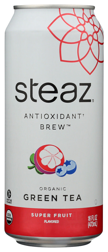 We elevate traditional tea to the next level fitting more function in every sip. All Steaz beverages are formulated with antioxidant vitamin C for a brew bursting with benefits.