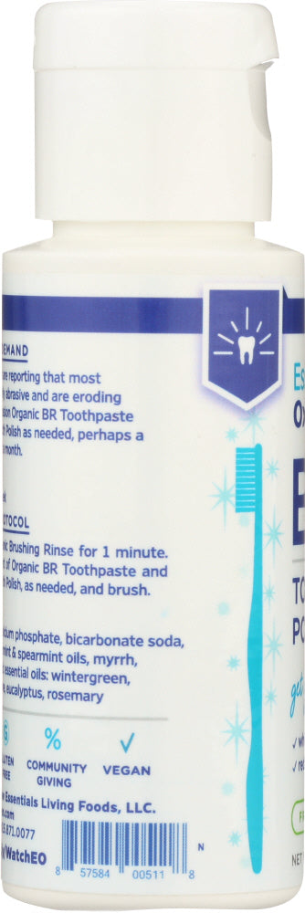 ESSENTIAL OXYGEN: Fresh Mint Tooth Polish, 2 oz - No Brand For Less 