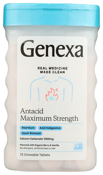 GENEXA: Heartburn Fix, 72 tb - No Brand For Less 