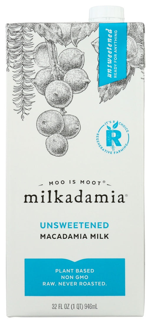 Are you sweet enough? Great news - we have just the thing for you! Our unsweetened milkadamia has the delicious, milky taste you love without any added sugar.