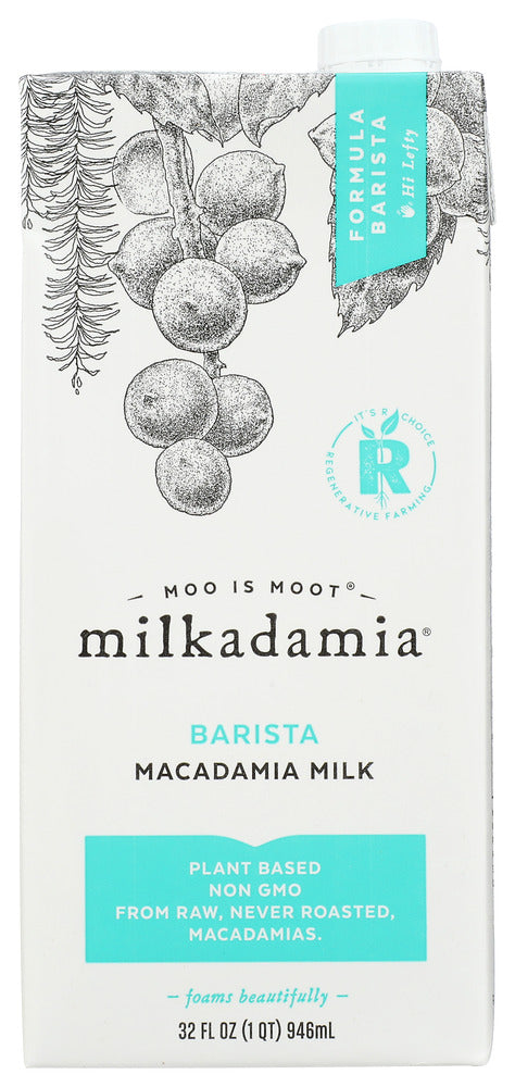 MILKADAMIA: Macadamia Milk Latte Da, 32 oz