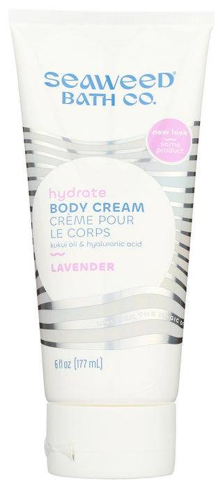 SEAWEED BATH COMPANY: Body Cream Lavender, 6 oz