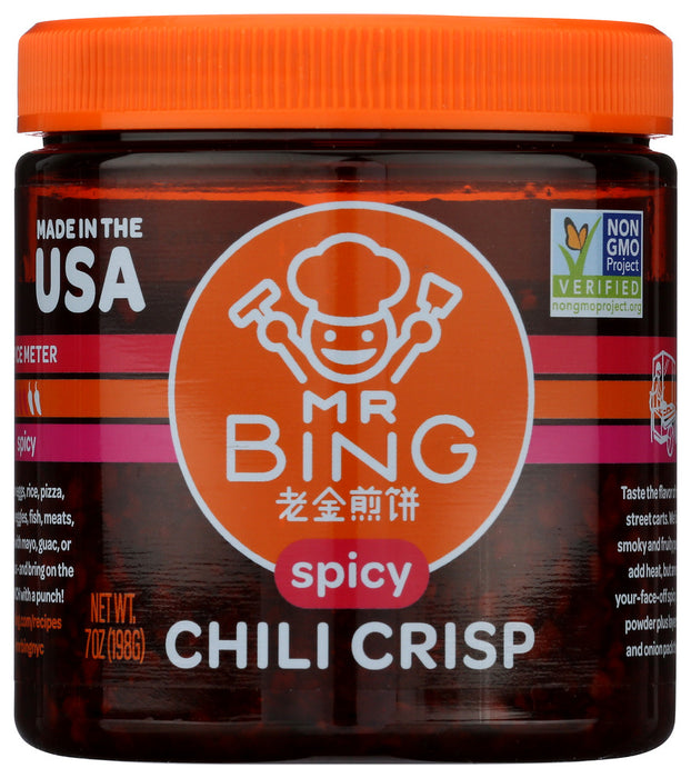 MR BING: Chili Crisp Spicy, 7 oz