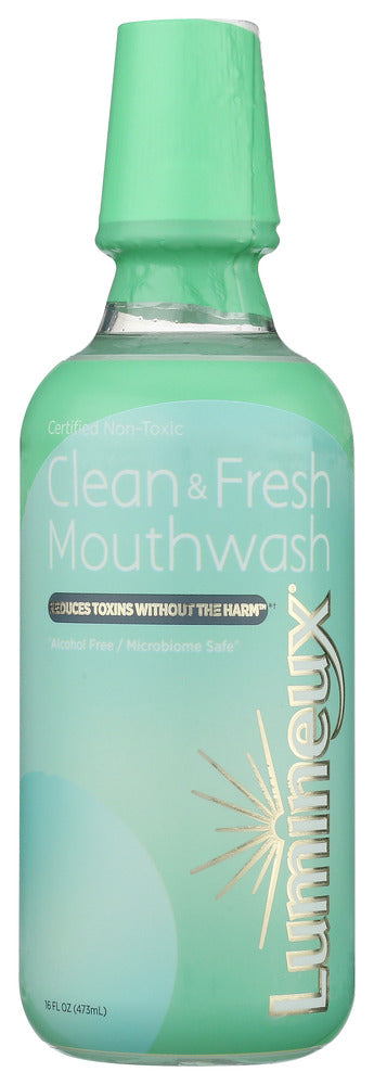 LUMINEUX: Clean Fresh Mouthwash, 16 oz