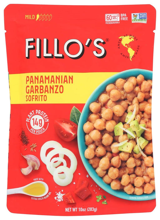 FILLOS: Beans Garbanzo Panamanian, 10 oz