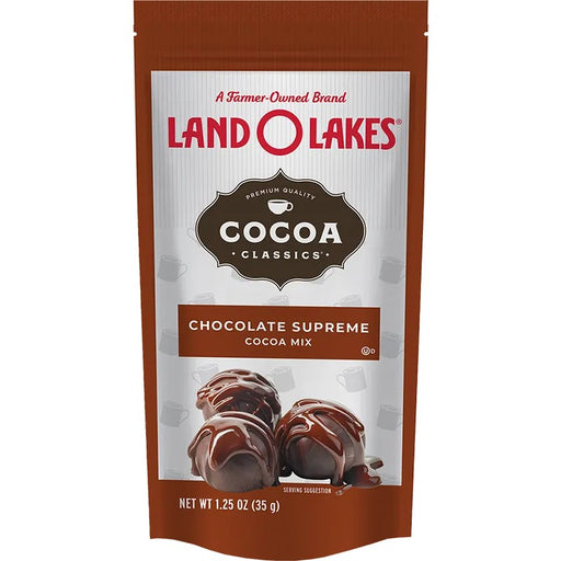 Made from superior ingredients, including Dutch processed cocoa, real milk, Madagascar Vanilla, and Columbian coffee, LAND O LAKES&reg; Cocoa Classics&reg; Hot Cocoa Mix, and Cappuccino Classics&reg; Hot Cappuccino Mix offer a unique and rich taste. Perfect to share with family, give as gifts to teachers and college students, create your own gift baskets, or treat yourself.