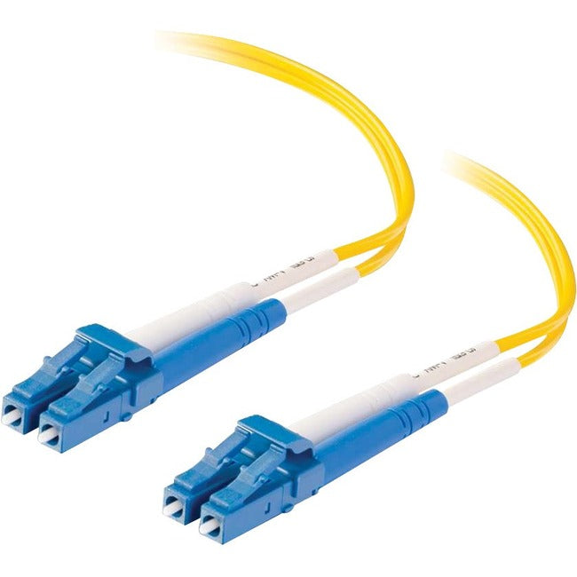 C2G 5m LC-LC 9/125 Duplex Single Mode OS2 Fiber Cable - Yellow - 16ft