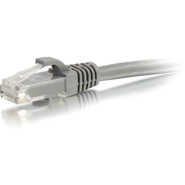 C2G-75ft Cat5e Snagless Unshielded (UTP) Network Patch Cable - Gray